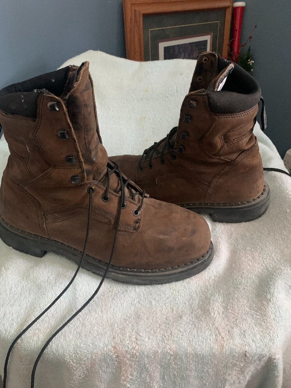 Steel Toed Red Wing Work Boots